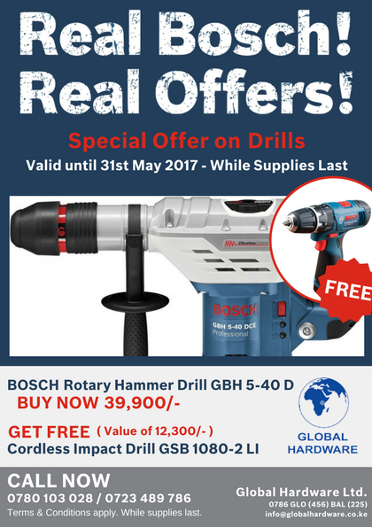 Bosch 0517 Contractor Offer